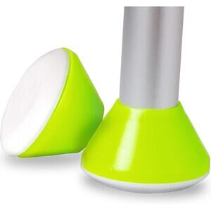 NEW HealthSmart Walker Coaster Caps Mobile Aide Universal Fit Pack of 2 Fits 1"